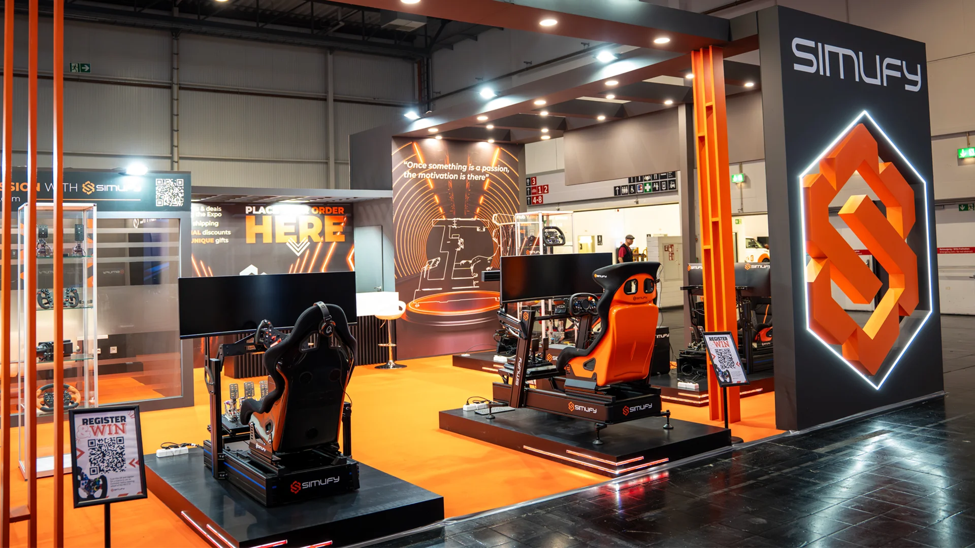 Simufy Stand auf der SimRacing Expo 2024 -2 Simufy Stand auf der SimRacing Expo 2024 -2