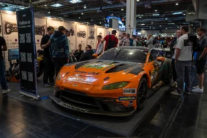Conspit with the Aston Martin GT3 from PROsport Racing
