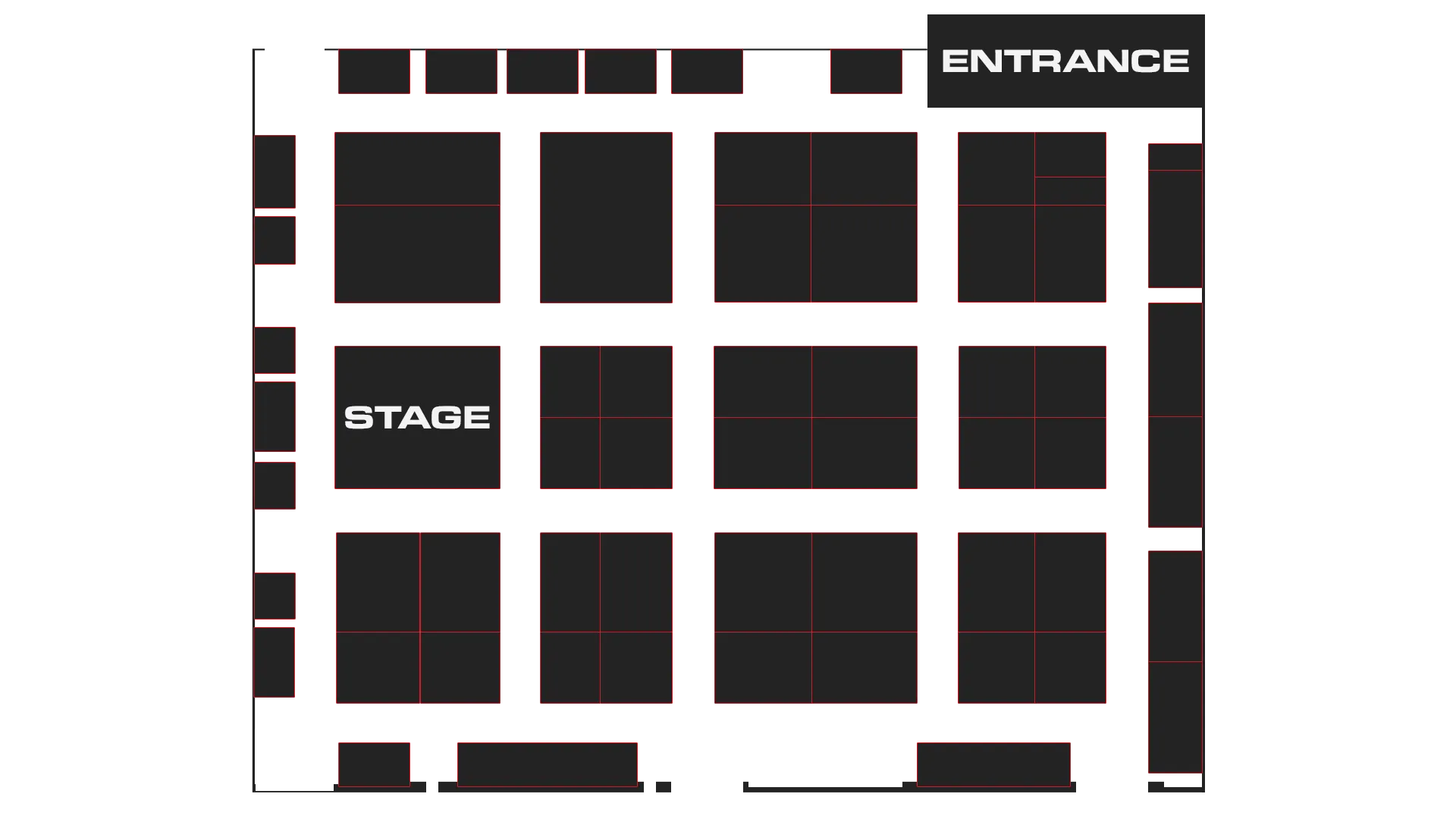 SimRacing Expo Charlotte 2026 Floorplan