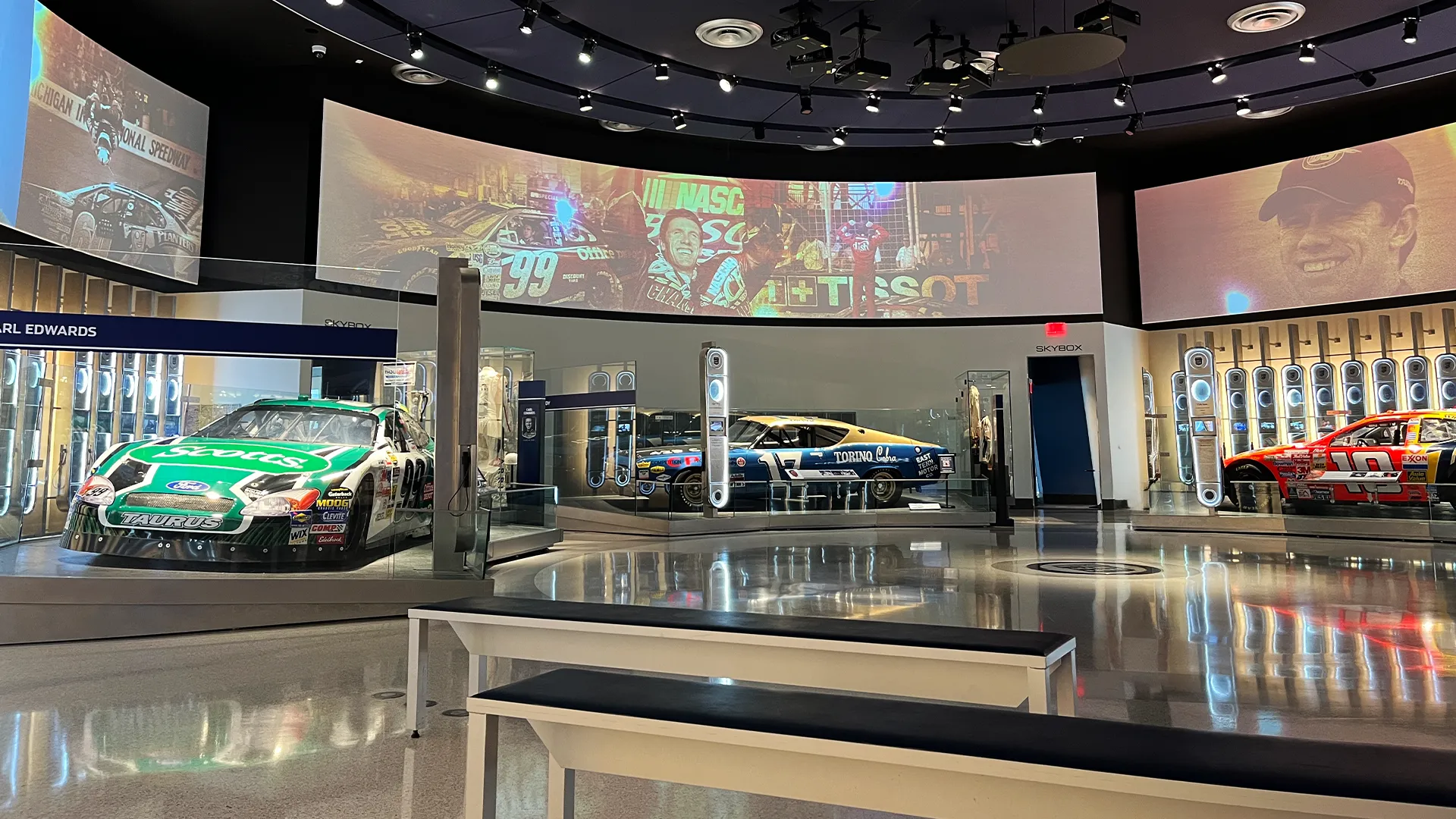 NASCAR Hall Of Fame Legends Room