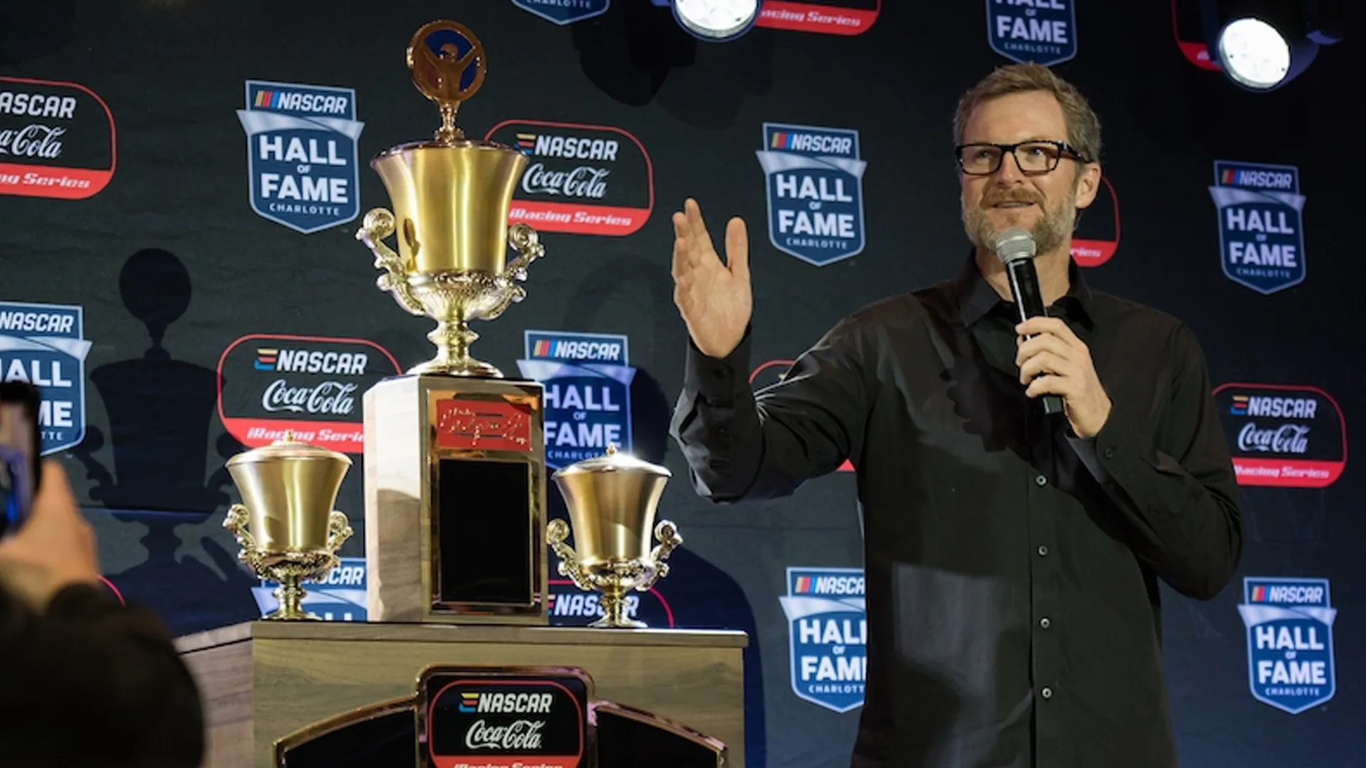 eNASCAR Finals at Charlotte Dale Earnhardt Jr eNASCAR Finals at Charlotte Dale Earnhardt Jr