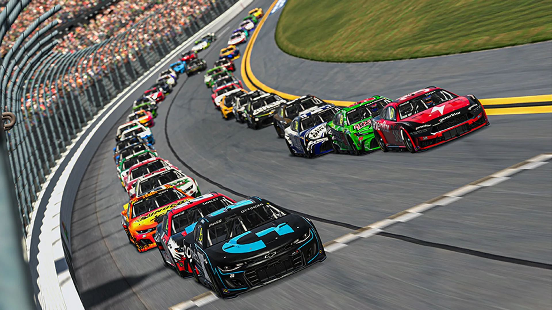 eNASCAR Race Start eNASCAR Race Start