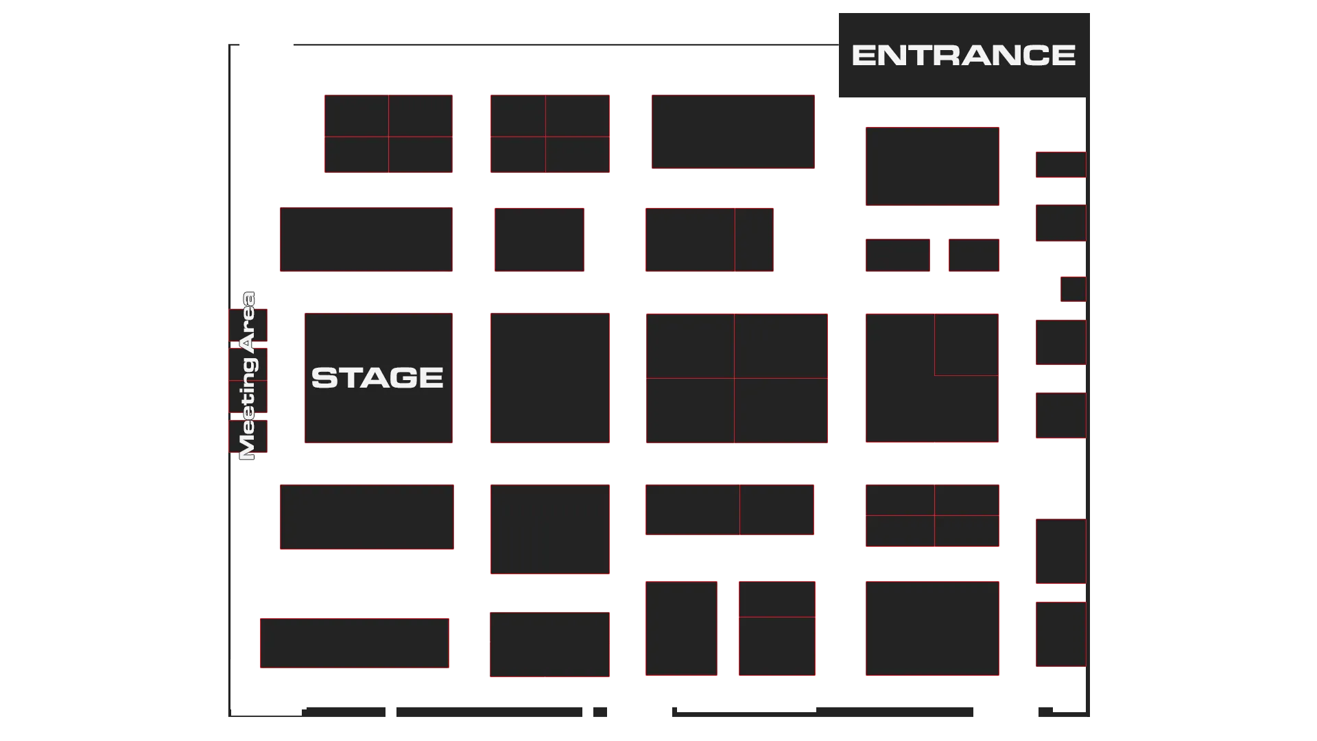 SimRacing Expo Charlotte 2026 Floorplan