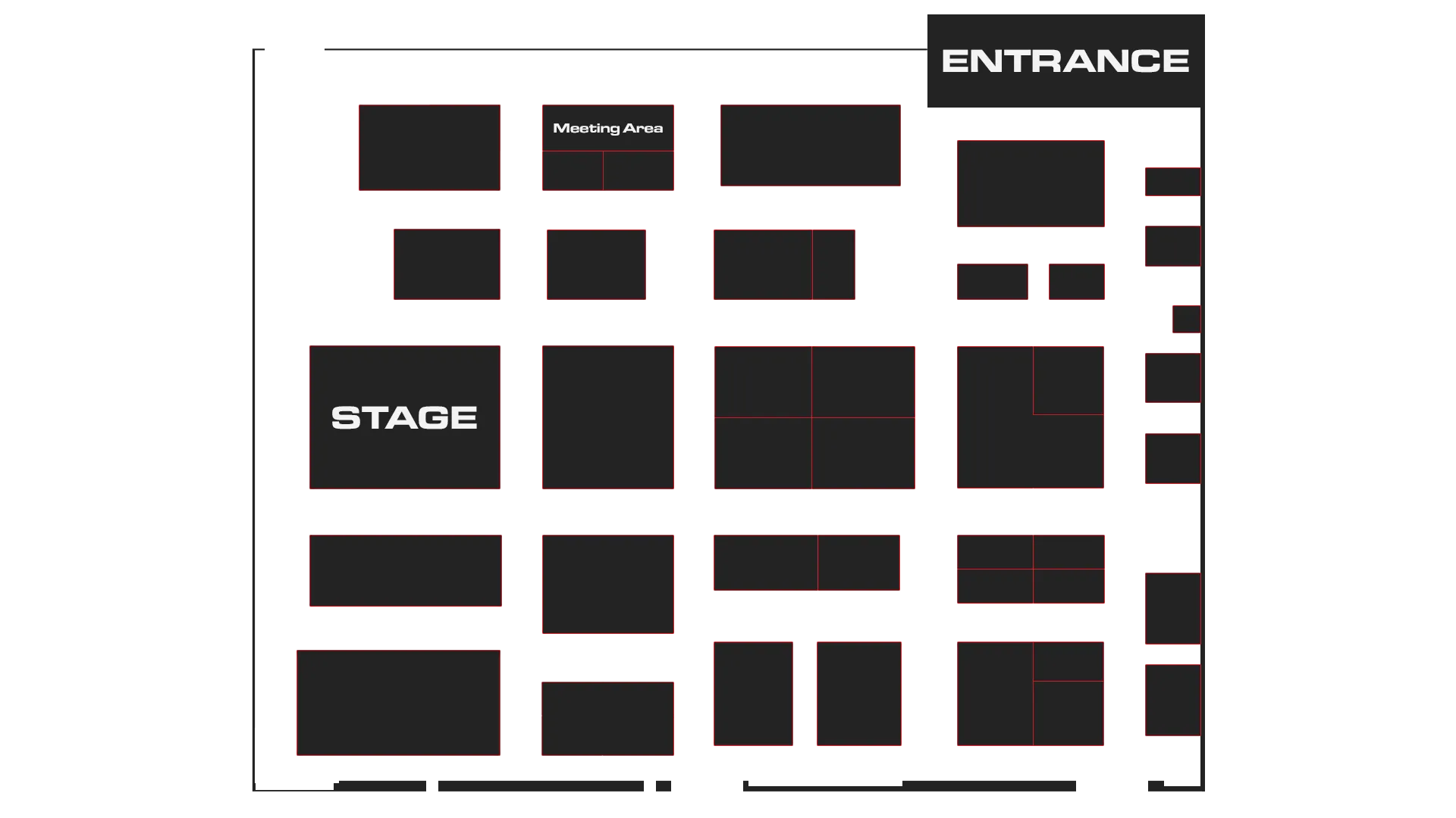 SimRacing Expo Charlotte 2026 Floorplan